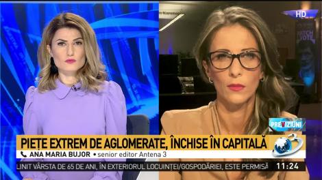 Pieţe extrem de aglomerate, &icirc;nchise &icirc;n Capitală