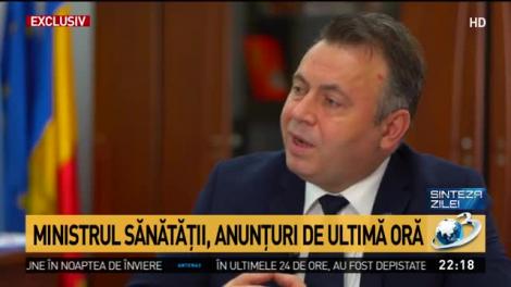 Ministrul Sănătății, Nelu Tătaru, interviu exclusiv: Nu s-a terminat! Oamenii trebuie să rămână în izolare - încă putem avea decese!