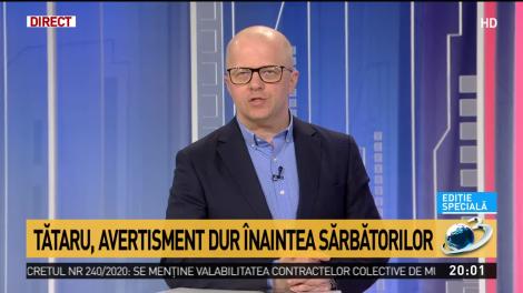 Nelu Tătaru: Sper ca la 7-10 zile după Sărbătorile Pascale să putem vedea un rezultat al răbdării noastre