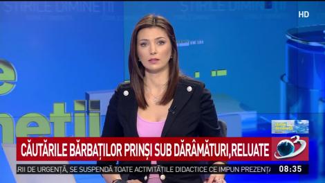 Momente dramatice la Mina Uricani. De 24 de ore, doi muncitori sunt de negăsit, prinși sub dărâmături: „Tone de moloz s-au prăbușit peste ei”- VIDEO