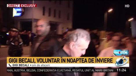 Exclusiv! Gigi Becali, voluntar în noaptea de Înviere: Mie nu îmi e teamă de virus