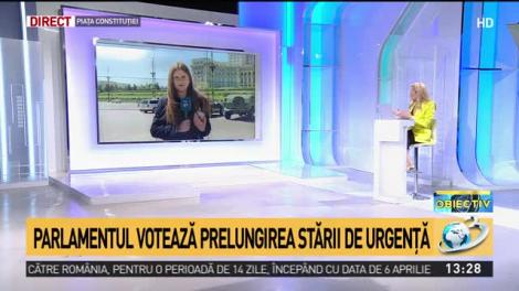 Parlamentul a votat prelungirea stării de urgență