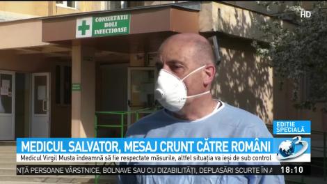 Medicul român care a vindecat cei mai mulți pacienți cu COVID-19, avertisment care dă fiori reci