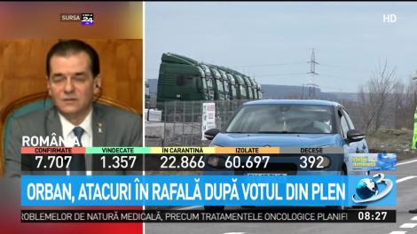 Ludovic Orban lansează atacuri în rafală după votul din plen
