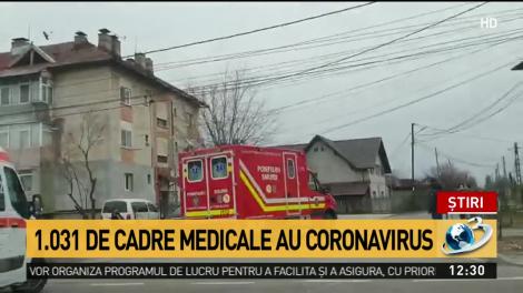 Peste 1.000 de cadre medicale din România, infectate cu noul coronavirus