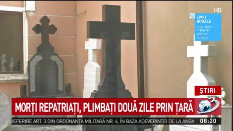 Trupurile a șapte români uciși de coronavirus, în străinătate, au fost plimbate două zile prin țară: „Mi-au spus că așa sunt ordinele”