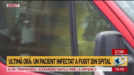 Un pacient cu COVID-19 din Iași a fugit din spital! Cum a reușit să plece neobservat.  VIDEO