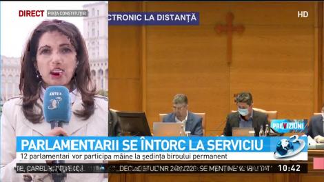 Parlamentarii se &icirc;ntorc la serviciu, &icirc;n plină pandemie de coronavirus