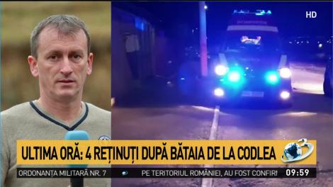 Patru persoane au fost reținute după răfuiala s&acirc;ngeroasă de la Codlea