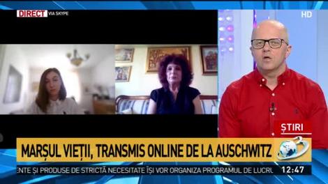 Marșul vieții, transmis online de la Auschwitz. Tova Ben Nun-Cherbis: Cel puțin 12 copii din Rom&acirc;nia au fost uciși &icirc;n timpul Holocaustului