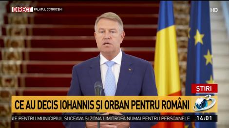 Klaus Iohannis: După 15 mai vom putea circula liber. Va fi obligatorie purtarea măștii