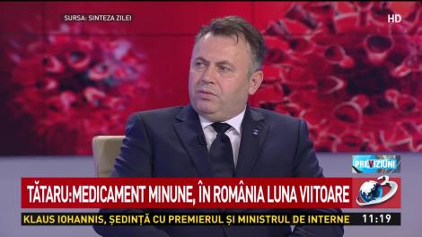 Nelu Tătaru confirmă! Medicamentul minune pentru tratarea COVID-19 ar putea ajunge în România în doar o lună