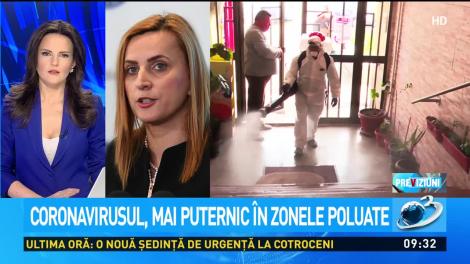 Coronavirusul, mai puternic în zonele poluate. Dr. Beatrice Mahler: În timp, scade mecanismul de apărare