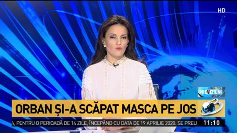 Orban şi-a scăpat masca pe jos