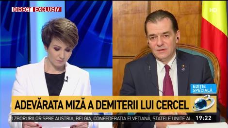 Ludovic Orban: Declarația profesorului Cercel, inacceptabilă