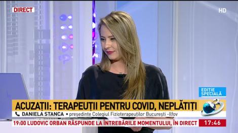 Fizioterapeuții și kinetoterapeuții, omiși de la mărirea salarială. "Lucrează &icirc;n mod direct cu pacienți cu coronavirus"