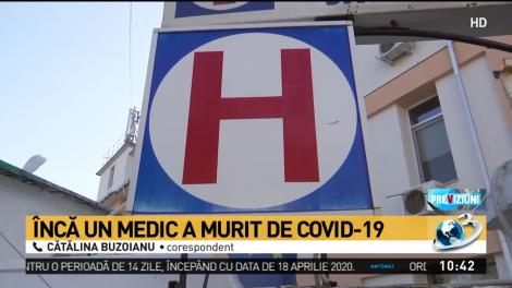 Un medic de la Spitalul Judeţean Botoşani, infectat cu COVID-19, a murit