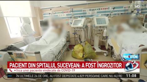 Fiica unei paciente vindecate de COVID-19, despre condiţiile de la spitalul din Suceva