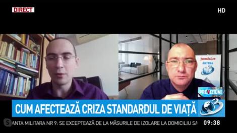 Jurnalul de economie, cu Daniel Apostol. Cum afectează criza standardul de viaţă