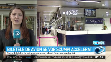 Biletele de avion se vor scumpi accelerat