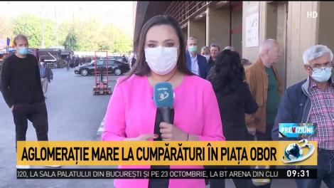 Aglomeraţie la cumpărături &icirc;n Piaţa Obor