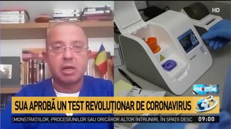 Test pentru COVID-19 cu rezultat în 2 minute, aprobat de SUA. "Paradoxul e că nimeni nu vrea să testeze, până când lucrurile nu sunt extrem de grave"