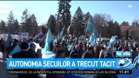 Autonomia Secuilor a trecut tacit