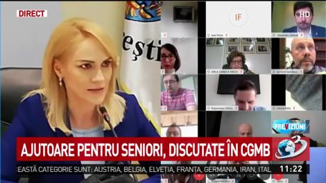 Gabriela Firea: Primăria Capitalei a cheltuit în această perioadă de criză sanitară 10 milioane de euro şi a primit zero lei la rectificare