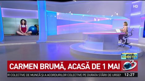 Camen Brumă le oferă sfaturi celor care stau acasă: ''Mişcarea trebuie să facă parte din igiena noastră personală, aşa cum este spălatul pe dinţi!''