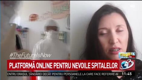 Eroul Zilei. Raluca Mihăilă, despre platforma online pentru nevoile spitalelor