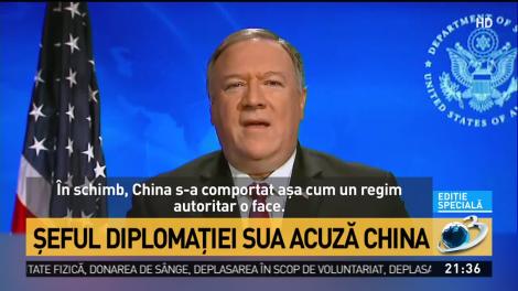 Mike Pompeo spune că sunt „dovezi enorme” că noul coronavirus are ca origine un laborator din Wuhan