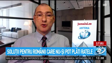 Jurnalul de economie, cu Daniel Apostol. Soluţii pentru românii care nu-şi pot plăti ratele