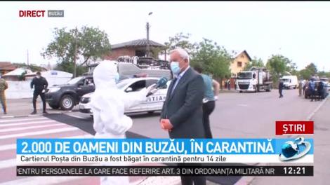 2.000 de oameni din Buzău, &icirc;n carantină