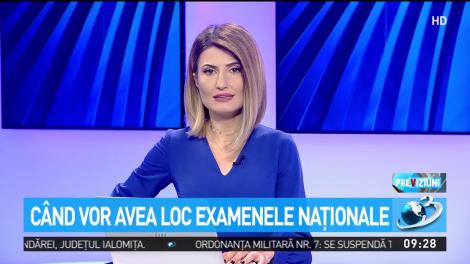 Monica Anisie: Bacalaureatul &icirc;ncepe pe 22 iunie