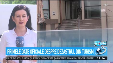 Primele date oficiale despre dezastrul din turism