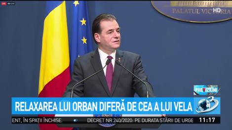 Relaxarea lui Orban diferă de cea a lui Vela