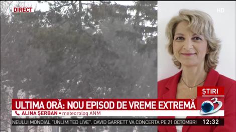 3 coduri galbene de vreme severă și o informare meteorologică pentru 30 de județe