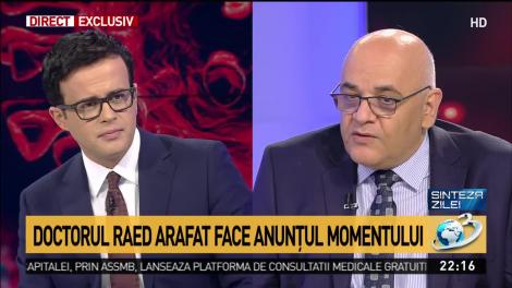 Raed Arafat: Nu cred că amenzile date au fost fără motiv