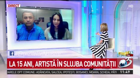 Patricia Tărăbuţă, artista care pictează pentru a str&acirc;nge bani pentru spitale