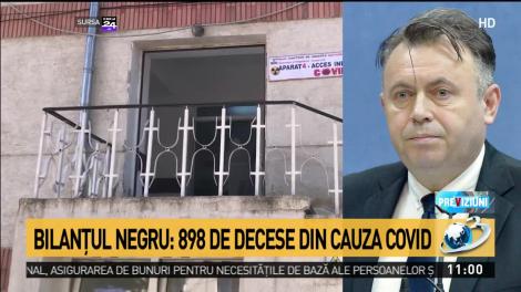 Nelu Tătaru: Raportăm toate cazurile pe care le avem infectate cu coronavirus