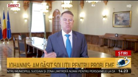 Klaus Iohannis: Sunt șanse bune ca economia românească să-și revină. Am găsit soluții de revigorare