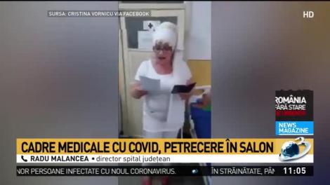 Anchetă la spital, după petrecerea din salon