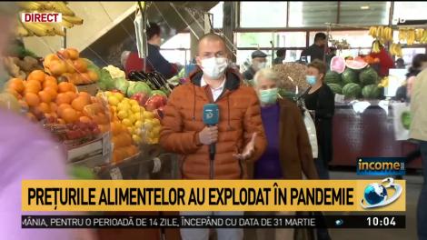 Preţurile alimentelor au explodat în pandemie