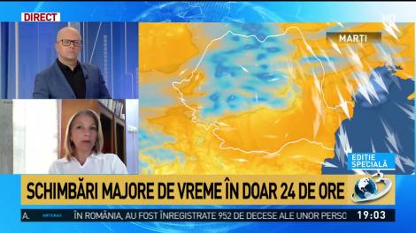 Schimbări majore ale vremii în doar 24 de ore. De la 30 de grade, la răcire semnificativă. Cum va fi vremea în primul ”weekend de libertate”