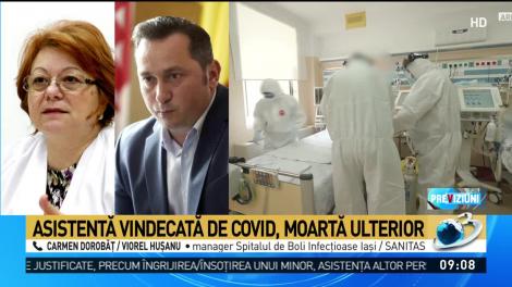 Cum a murit asistenta vindecată de coronavirus