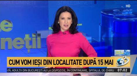 Cum vom ieși din localitate după data de 15 mai