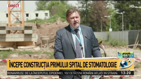 Începe construcţia primului spital de stomatologie