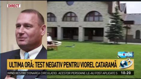 Viorel Cataramă, reacție după test