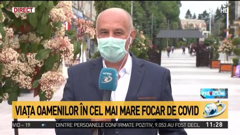 Viața oamenilor în cel mai mare focar de coronavirus în România, după starea de urgență