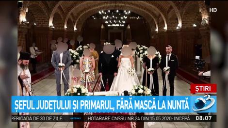 Nuntă mare &icirc;n Baia Mare. Șeful Județului și primarul, fără mască la ceremonie